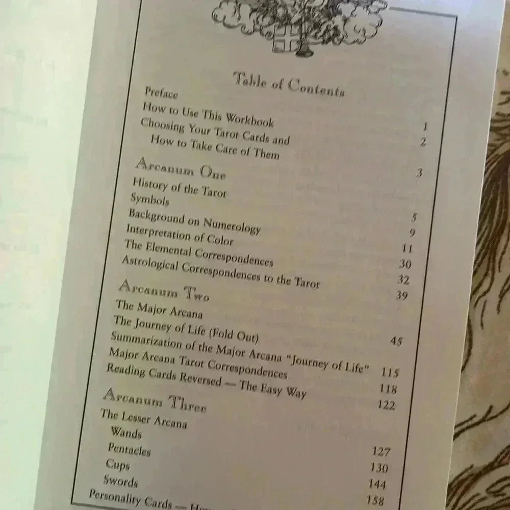 Vintage The Sacred Tarot Unveiled Allyson Walsh Tarot Cards Workbook Guide 90s - Picture 7 of 12